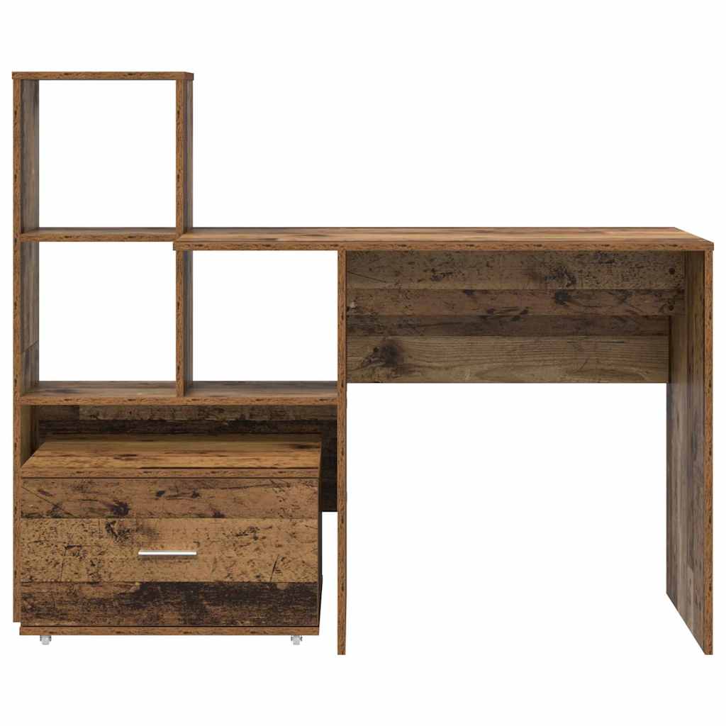 Scrivania Legno vecchio 131,5 x 50 x 106,5 cm Legno multistrato
