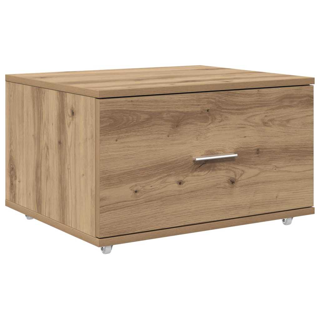 Scrivania con cassetto Rovere artigianale 131,5 x 50 x 106,5 cm