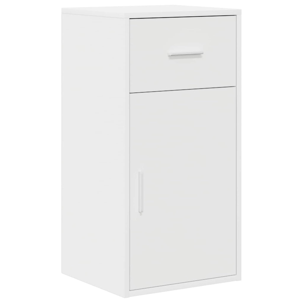 Scrivania ad angolo con cassetto Bianco 102 x 88 x 75 cm