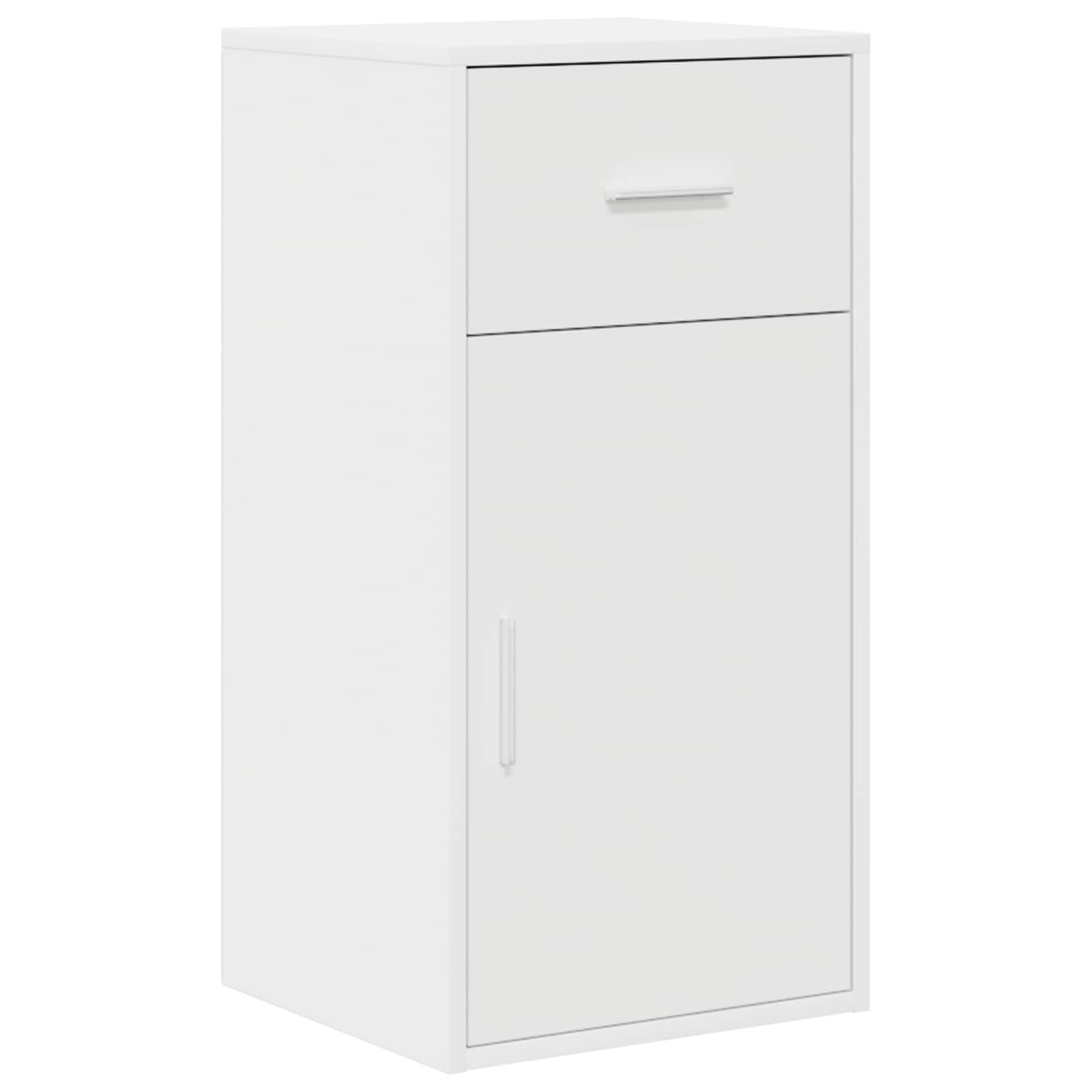 Scrivania ad angolo con cassetto Bianco 102 x 88 x 75 cm