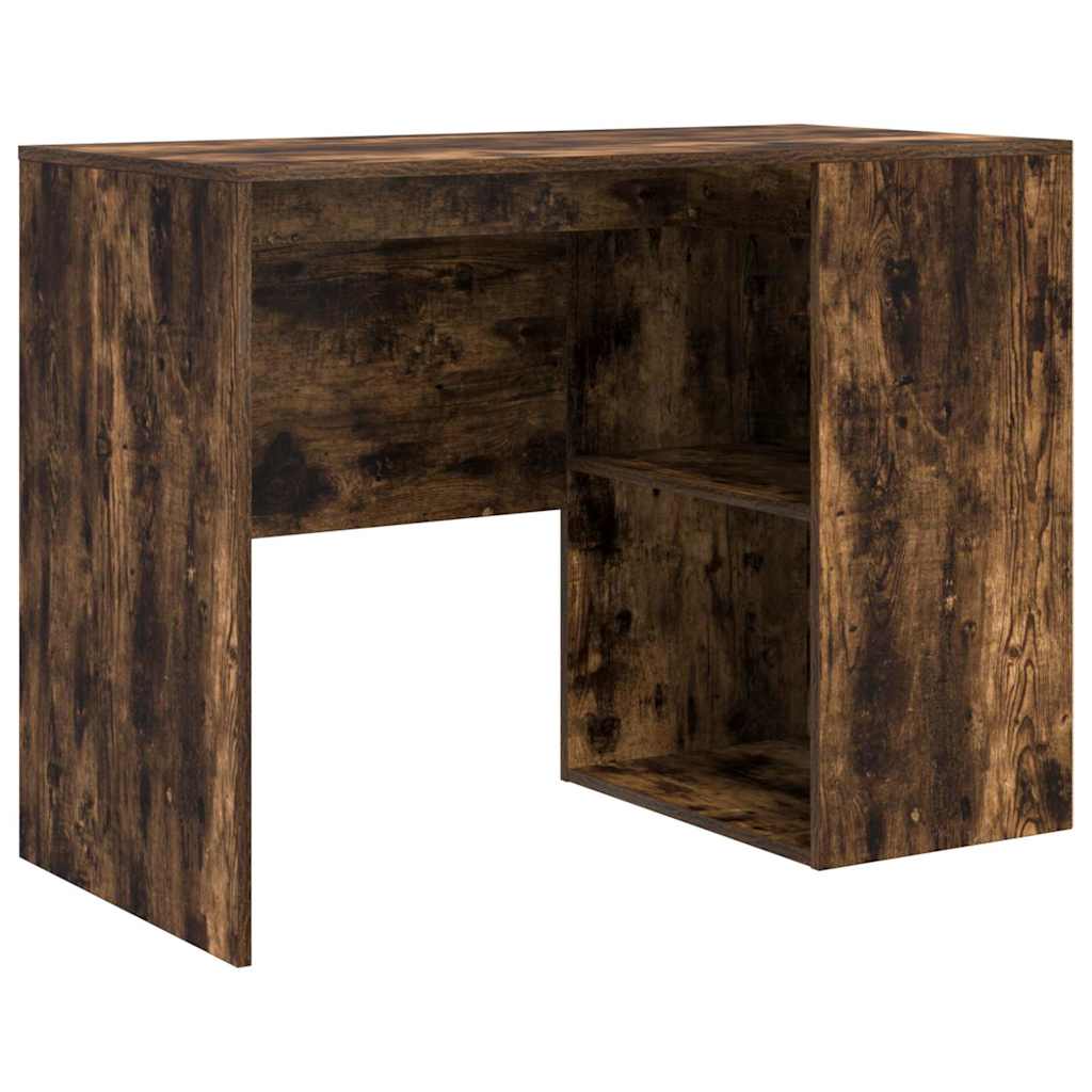 Scrivania ad angolo con cassetto Rovere fumé 102 x 88 x 75 cm