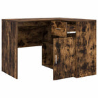 Scrivania ad angolo con cassetto Rovere fumé 102 x 88 x 75 cm