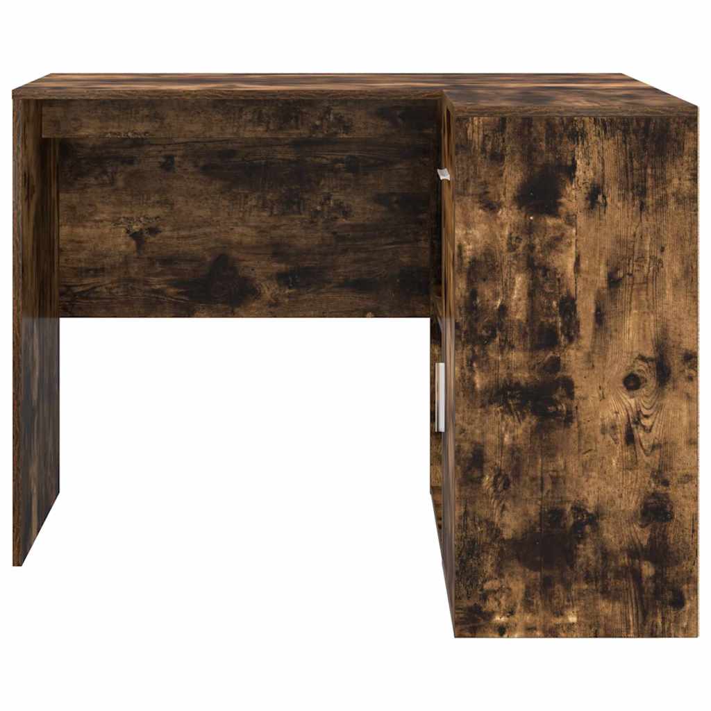Scrivania ad angolo con cassetto Rovere fumé 102 x 88 x 75 cm