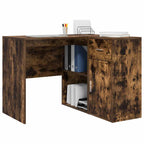 Scrivania ad angolo con cassetto Rovere fumé 102 x 88 x 75 cm
