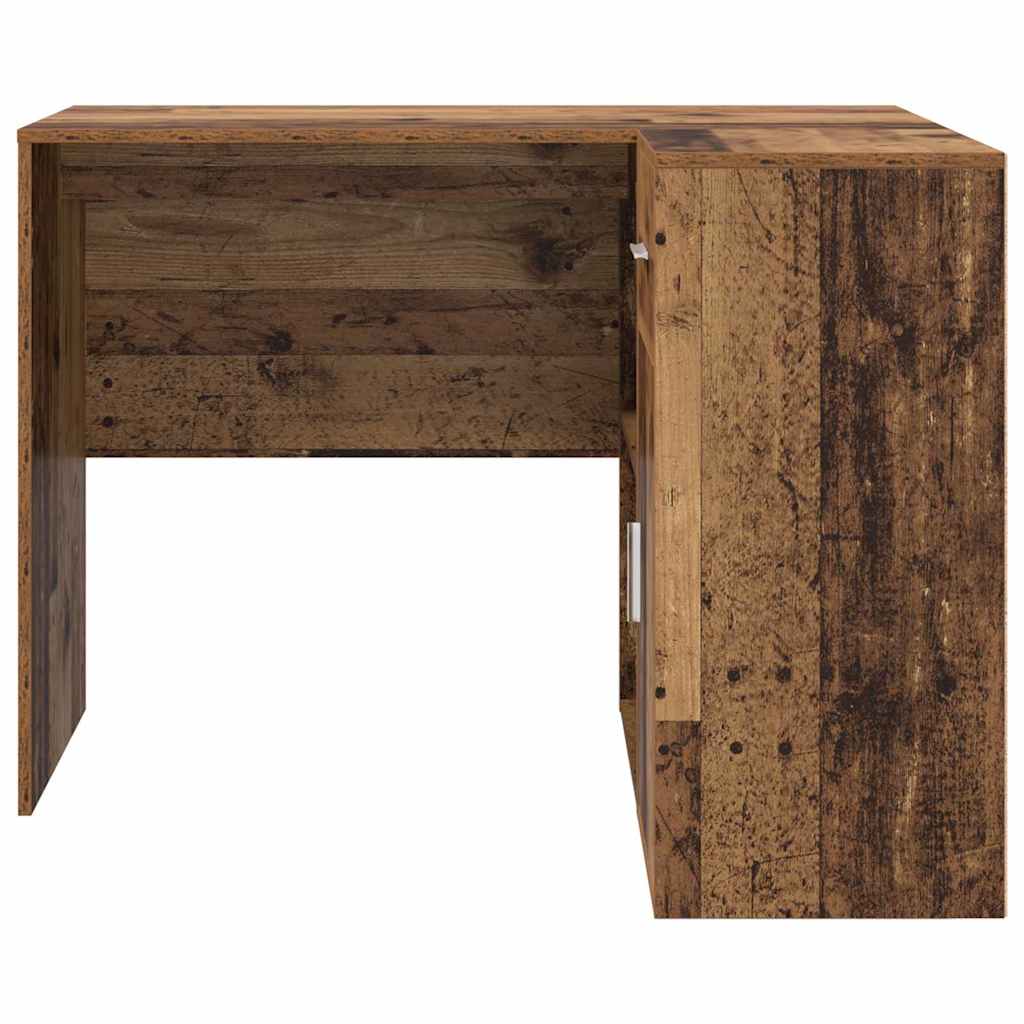 Scrivania ad angolo con cassetto Legno vecchio 102 x 88 x 75 cm