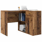Scrivania ad angolo con cassetto Legno vecchio 102 x 88 x 75 cm