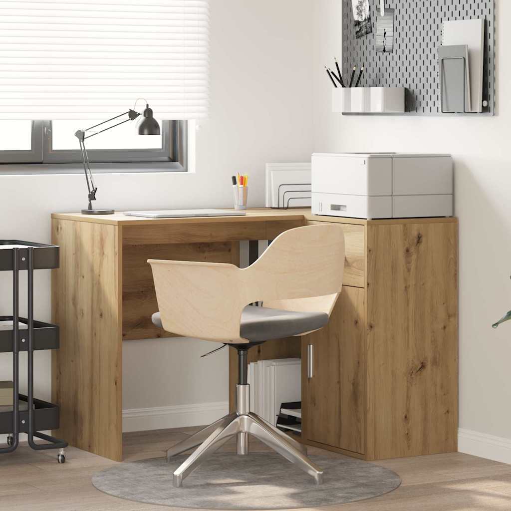 Scrivania ad angolo Rovere artigianale 102 x 88 x 75 cm