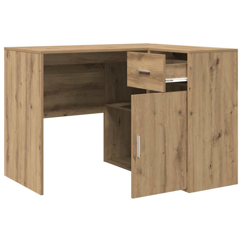 Scrivania ad angolo Rovere artigianale 102 x 88 x 75 cm