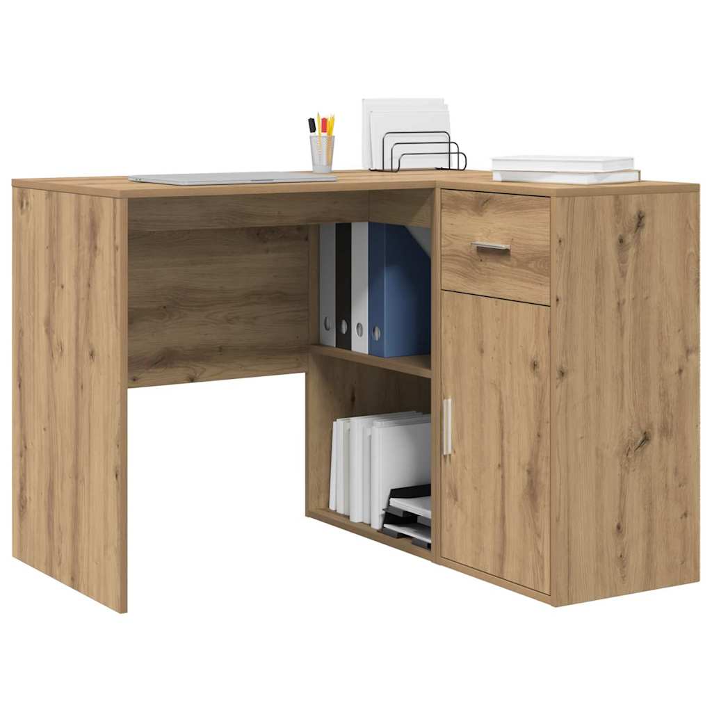 Scrivania ad angolo Rovere artigianale 102 x 88 x 75 cm