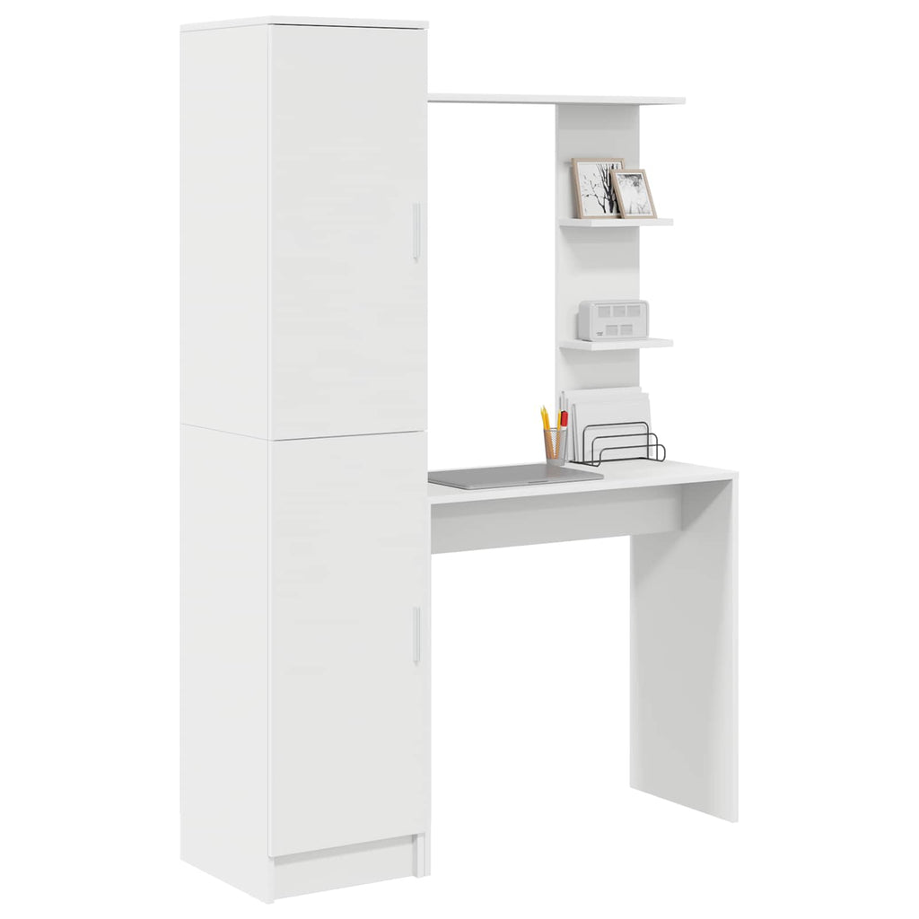 Scrivania 2 pcs Bianco
