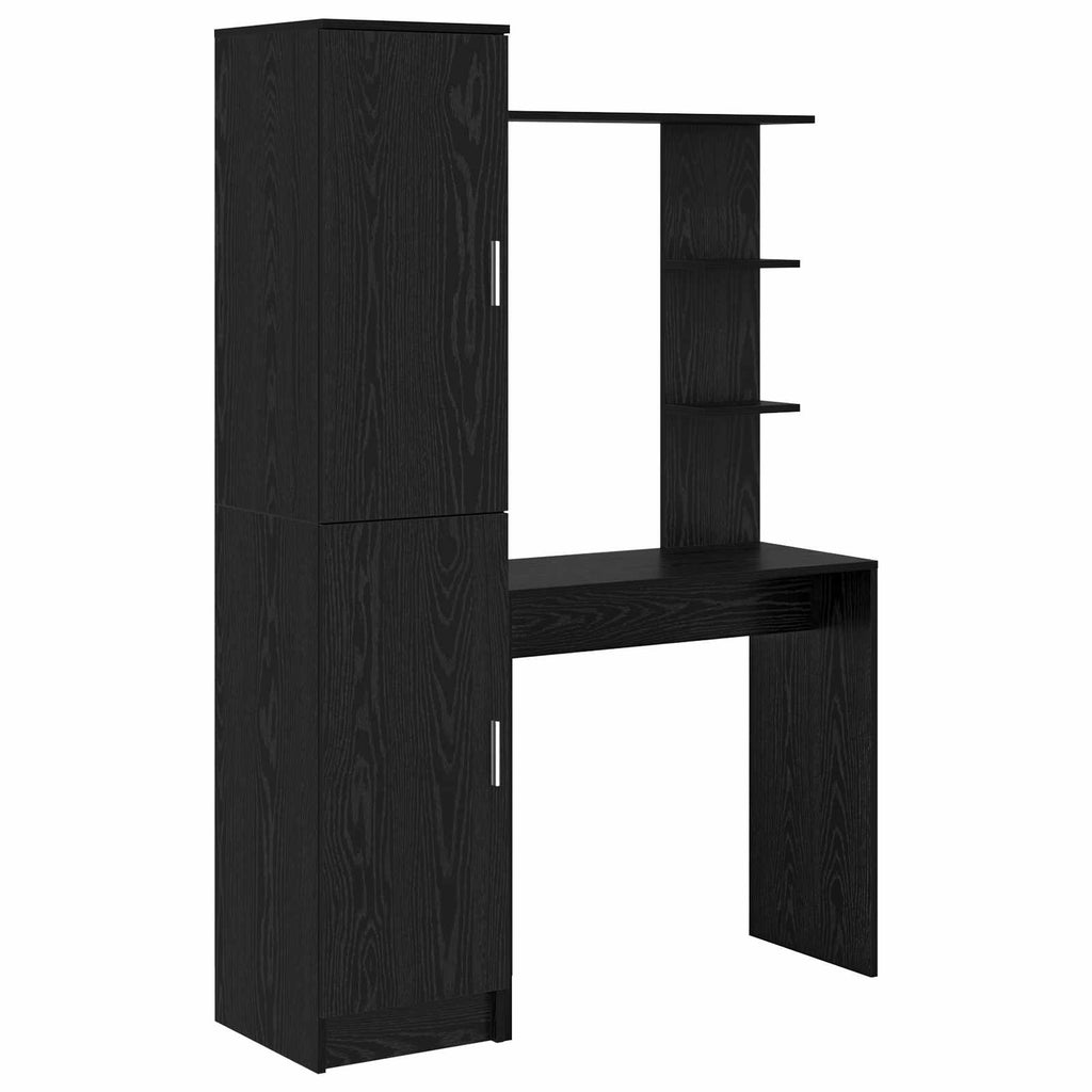 Scrivania 2 pcs Rovere Nero