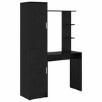 Scrivania 2 pcs Rovere Nero