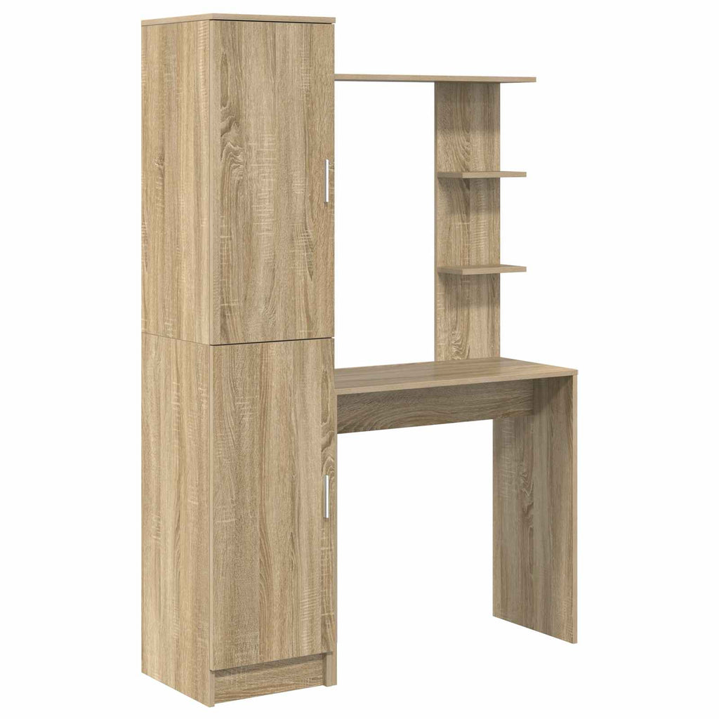 Scrivania 2 pcs Rovere Sonoma