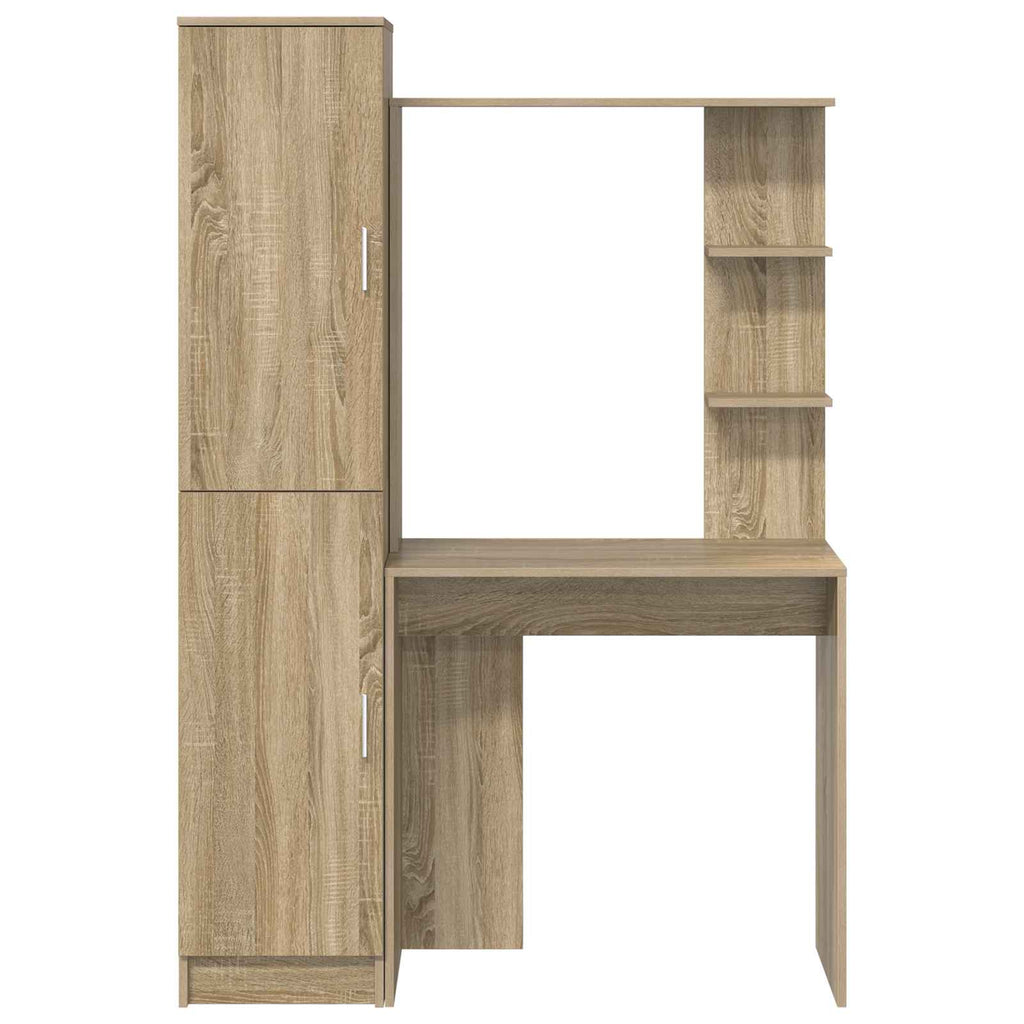 Scrivania 2 pcs Rovere Sonoma