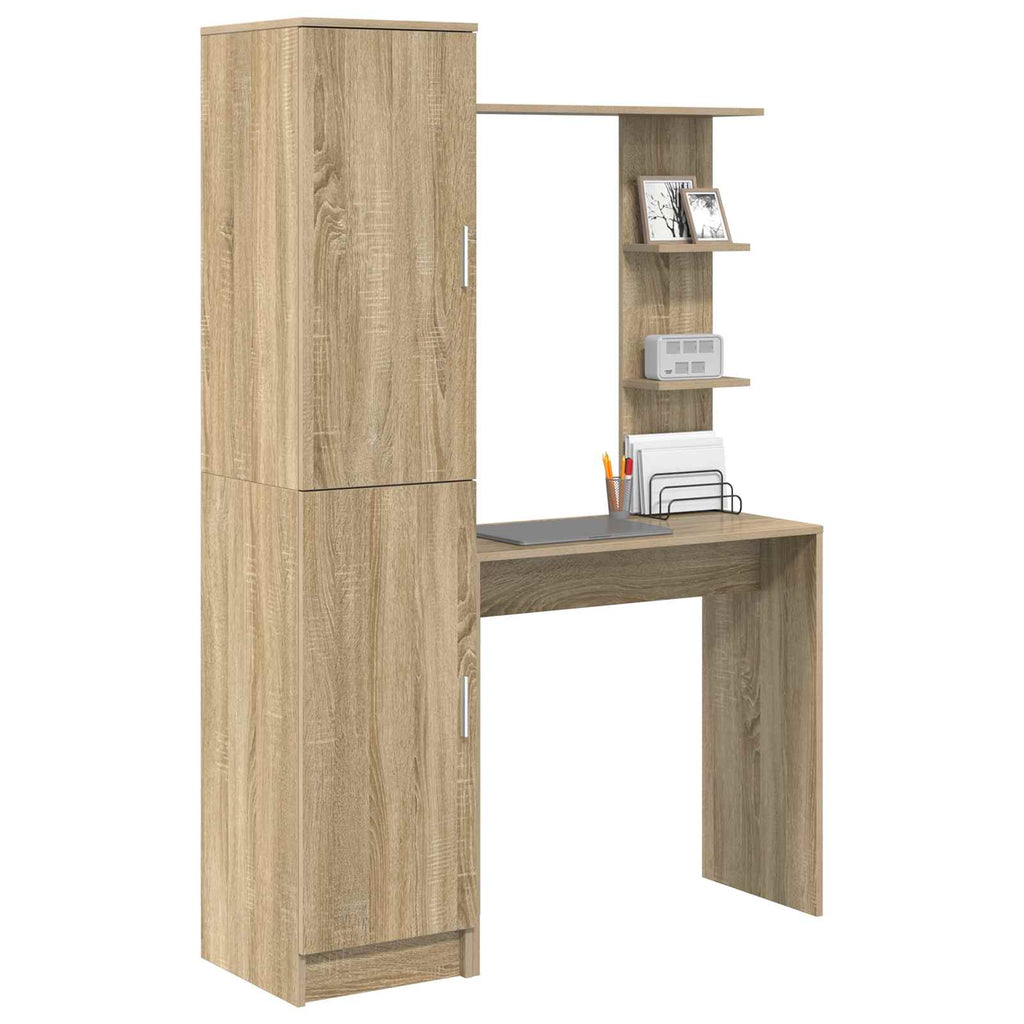 Scrivania 2 pcs Rovere Sonoma