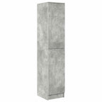 Scrivania 2 pcs Grigio cemento