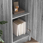 Scrivania 2 pcs Grigio Sonoma