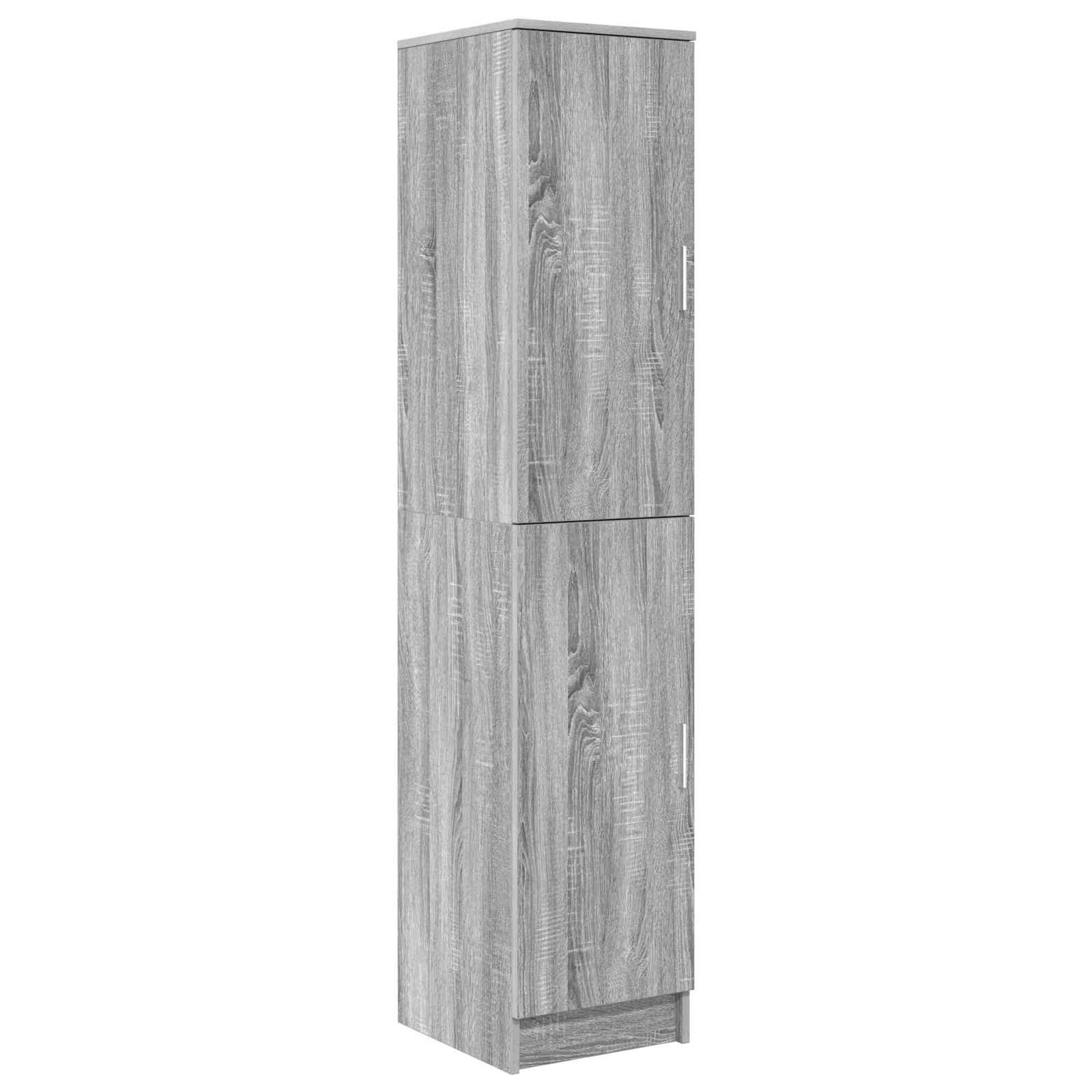 Scrivania 2 pcs Grigio Sonoma