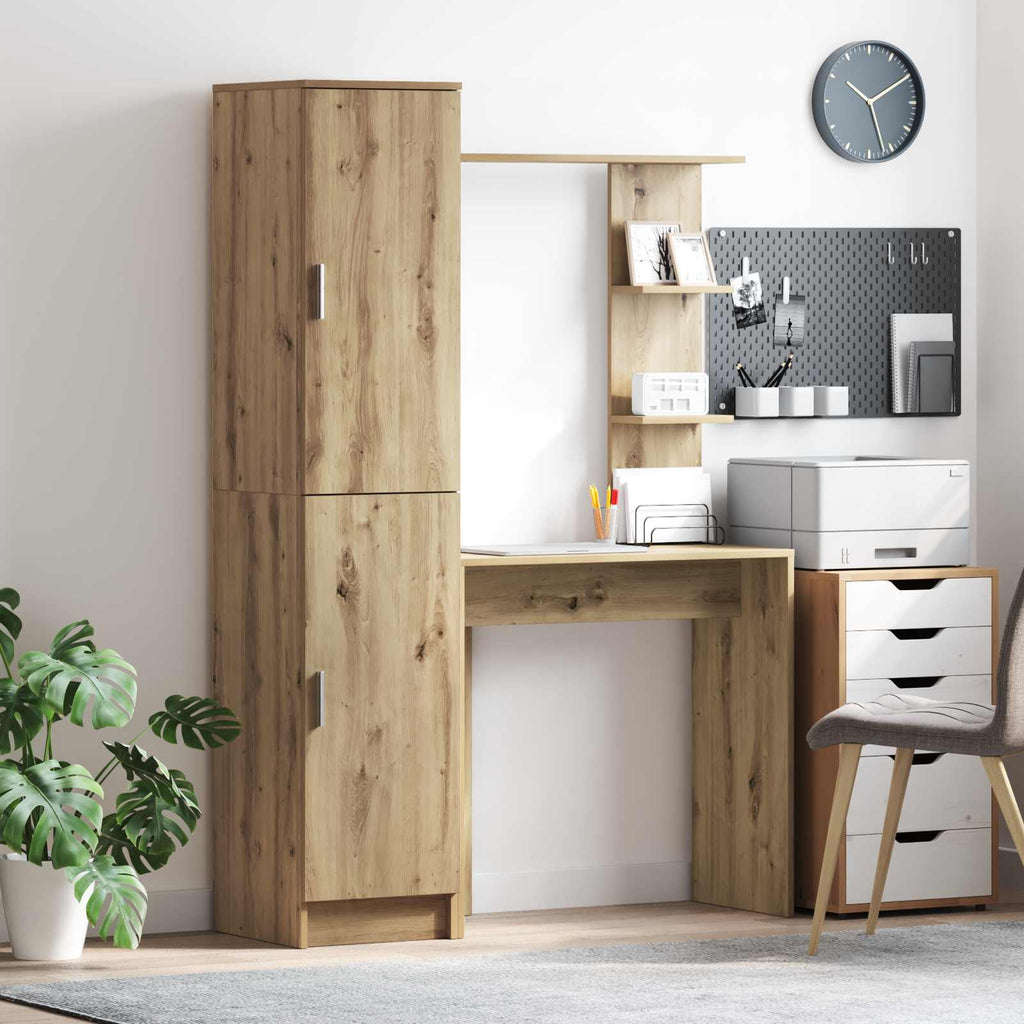 Scrivania 2 pcs Rovere artigianale