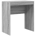 Scrivania con cassetto con lo scaffale 2 pcs Grigio Sonoma