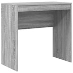 Scrivania con cassetto con lo scaffale 2 pcs Grigio Sonoma