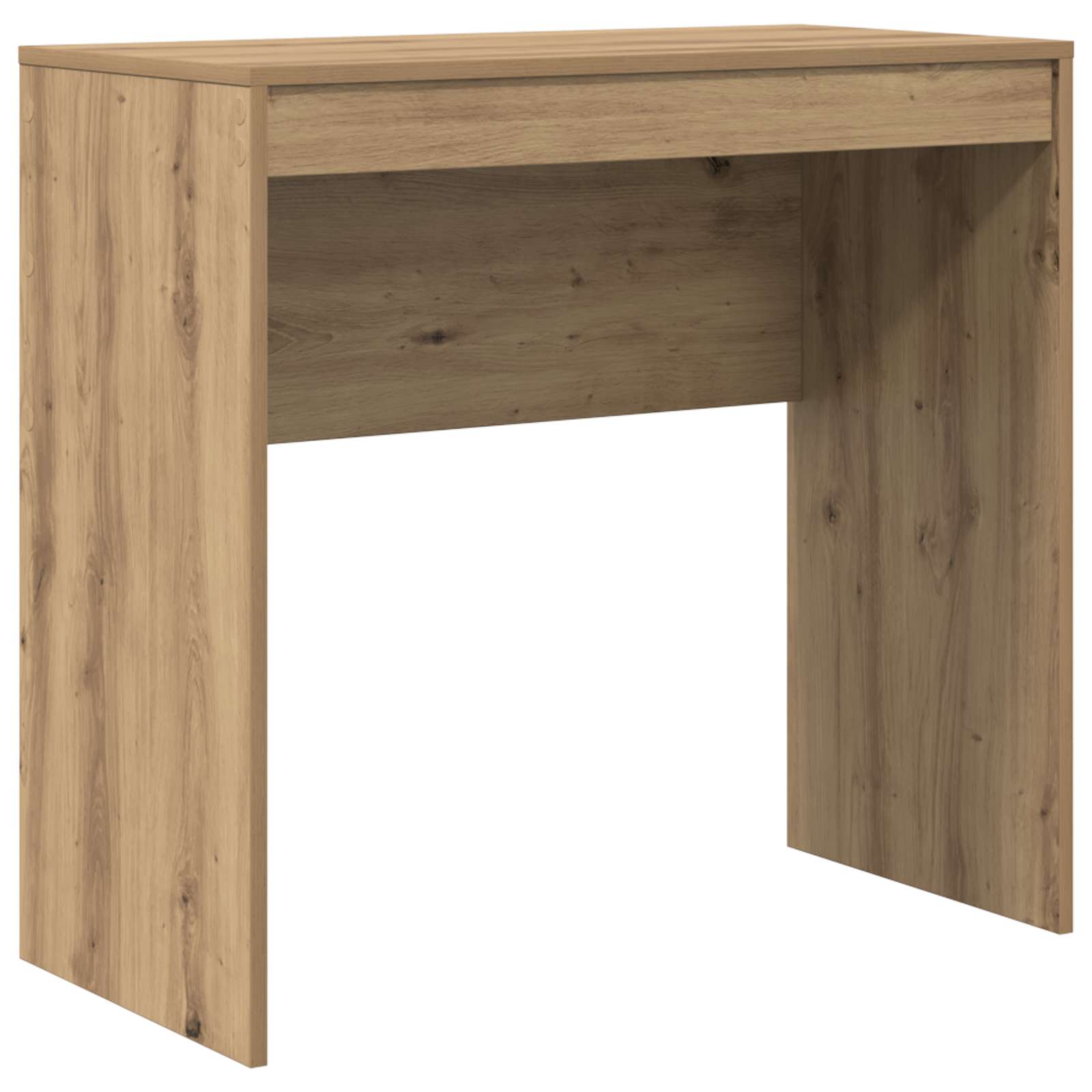 Scrivania con cassetto con lo scaffale 2 pcs Rovere artigianale