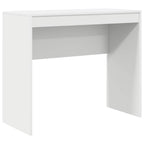 Scrivania con cassetto con lo scaffale 2 pcs Bianco
