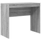 Scrivania con cassetto con lo scaffale 2 pcs Grigio Sonoma