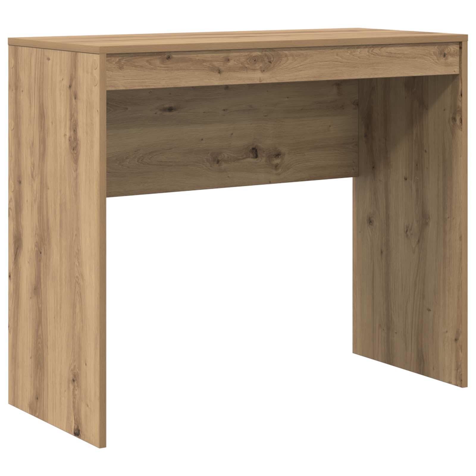 Scrivania con cassetto con lo scaffale 2 pcs Rovere artigianale
