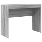 Scrivania con cassetto con lo scaffale 2 pcs Grigio Sonoma