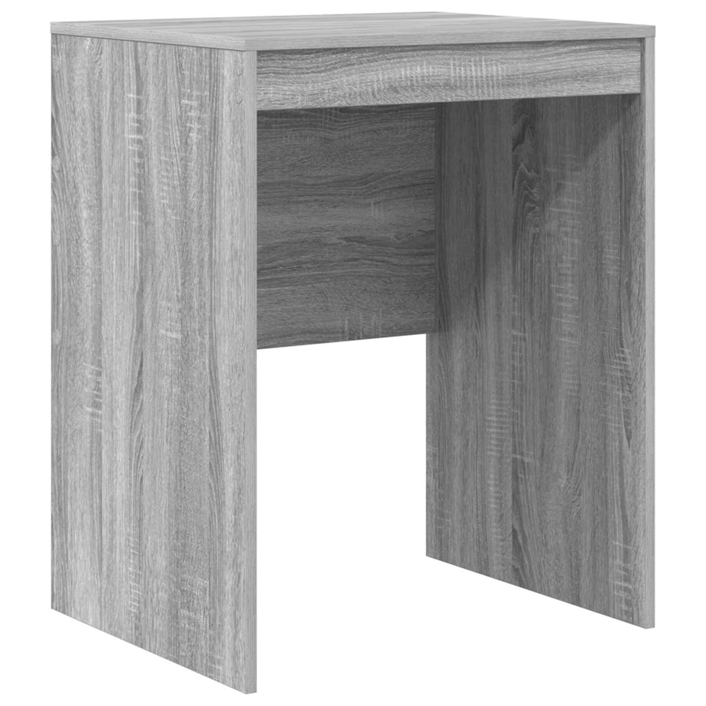 Scrivania con cassetto con lo scaffale 2 pcs Grigio Sonoma