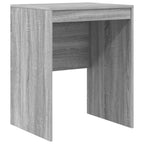 Scrivania con cassetto con lo scaffale 2 pcs Grigio Sonoma