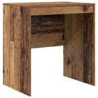 Scrivania con cassetto con lo scaffale 2 pcs Legno vecchio