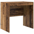 Scrivania con cassetto con lo scaffale 2 pcs Legno vecchio