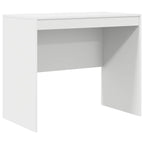 Scrivania con cassetto con lo scaffale 2 pcs Bianco