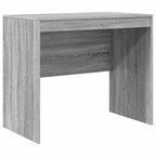 Scrivania con cassetto con lo scaffale 2 pcs Grigio Sonoma