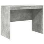 Scrivania con cassetto 2 pcs Grigio cemento