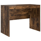 Scrivania con cassetto 2 pcs Rovere fumé
