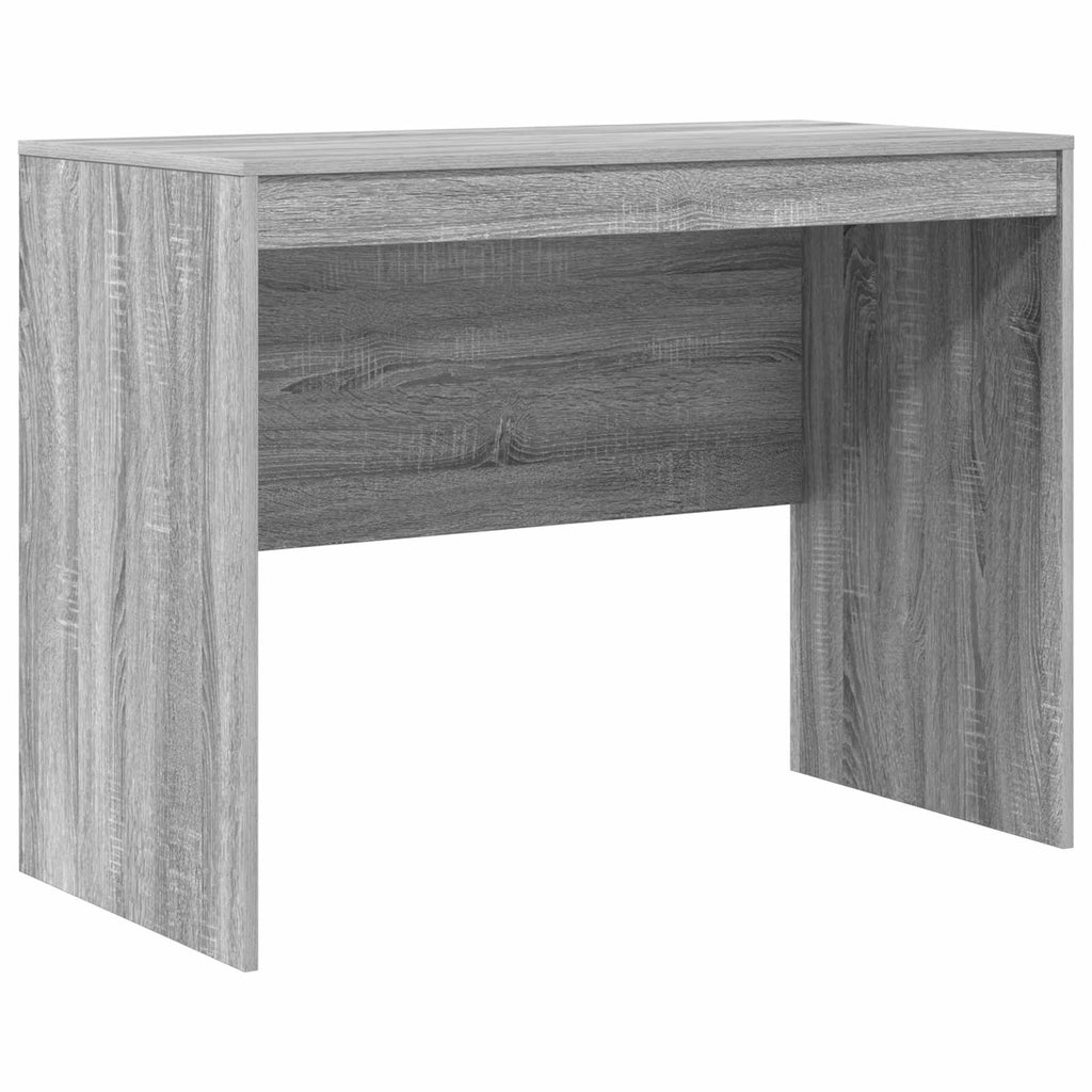 Scrivania con cassetto 2 pcs Grigio Sonoma