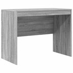 Scrivania con cassetto 2 pcs Grigio Sonoma