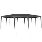 Tenda Party Antracite 600 x 400 x 266 cm Polietilene e Acciaio