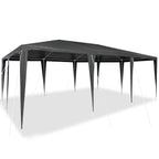 Tenda Party Antracite 600 x 400 x 266 cm Polietilene e Acciaio