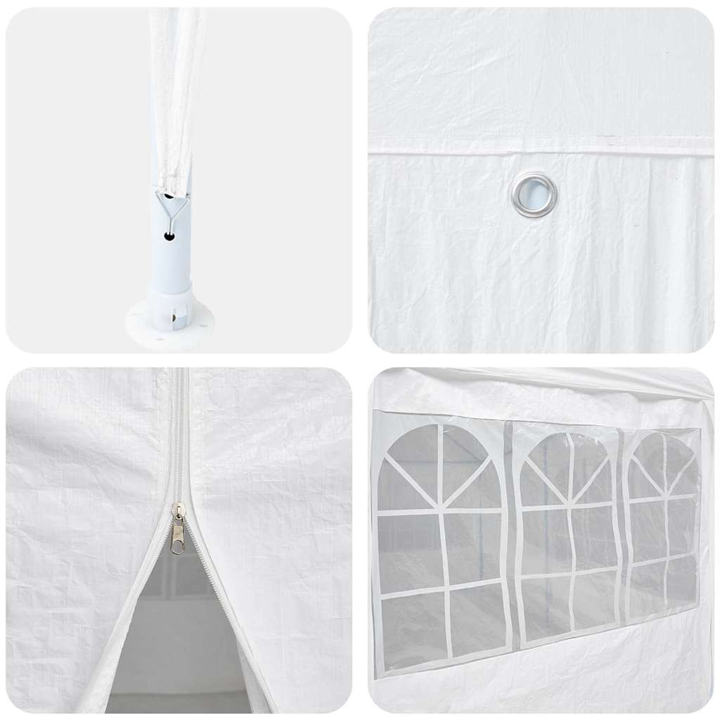 Tenda Party Bianco 600 x 400 x 266 cm Polietilene