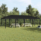 Tenda Party Antracite 800 x 400 x 266 cm Polietilene e Acciaio
