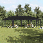 Tenda Party Antracite 800 x 400 x 266 cm Polietilene e Acciaio