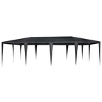 Tenda Party Antracite 800 x 400 x 266 cm Polietilene e Acciaio