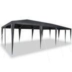 Tenda Party Antracite 800 x 400 x 266 cm Polietilene e Acciaio