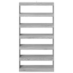 Armadio per Libri Grigio Sonoma 100 x 30 x 198 cm