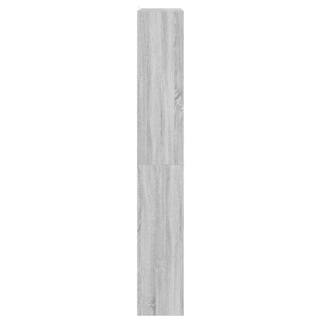 Armadio per Libri Grigio Sonoma 100 x 30 x 198 cm