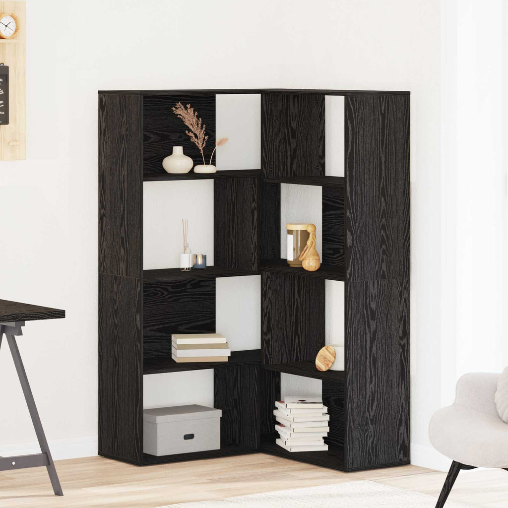 Guardaroba 2 pcs Rovere Nero 85 x 85 x 140 cm Legno multistrato